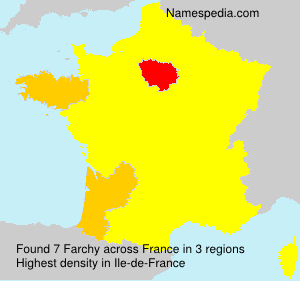 Surname Farchy in France Surname Farchy in France