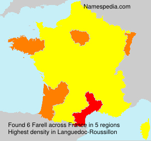 Surname Farell in France Surname Farell in France