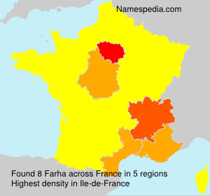 Surname Farha in France Surname Farha in France