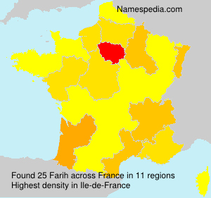 Surname Farih in France Surname Farih in France