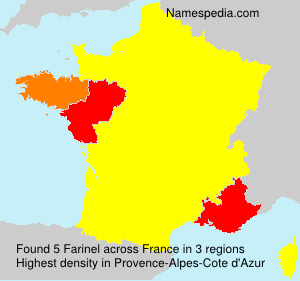 Surname Farinel in France Surname Farinel in France