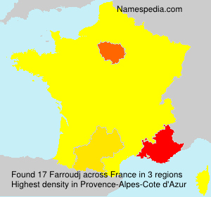 Surname Farroudj in France Surname Farroudj in France