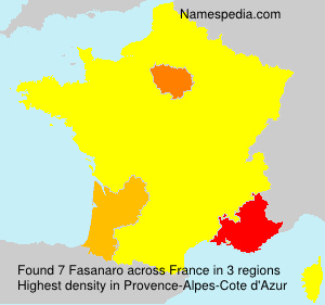 Surname Fasanaro in France Surname Fasanaro in France