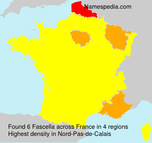 Surname Fascella in France Surname Fascella in France