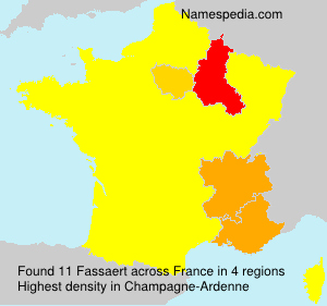 Surname Fassaert in France Surname Fassaert in France