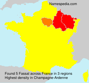 Surname Fassal in France Surname Fassal in France