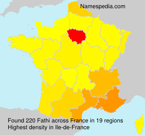 Surname Fathi in France Surname Fathi in France