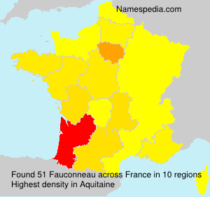 Surname Fauconneau in France Surname Fauconneau in France