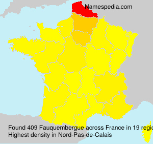 Surname Fauquembergue in France Surname Fauquembergue in France