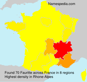 Surname Fauritte in France Surname Fauritte in France