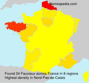 Surname Fauviaux in France Surname Fauviaux in France