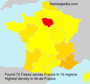 Surname Fawaz in France Surname Fawaz in France