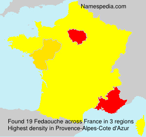 Surname Fedaouche in France Surname Fedaouche in France