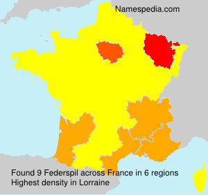 Surname Federspil in France Surname Federspil in France