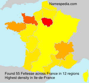 Surname Feltesse in France Surname Feltesse in France