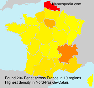Surname Fenet in France Surname Fenet in France