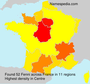 Surname Fenni in France Surname Fenni in France