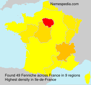 Surname Fenniche in France Surname Fenniche in France