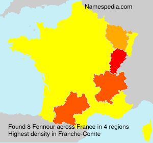 Surname Fennour in France Surname Fennour in France