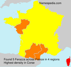 Surname Ferazza in France Surname Ferazza in France
