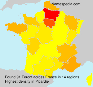 Surname Fercot in France Surname Fercot in France