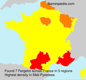 Surname Fergelot in France Surname Fergelot in France