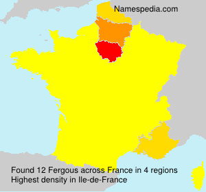 Surname Fergous in France Surname Fergous in France