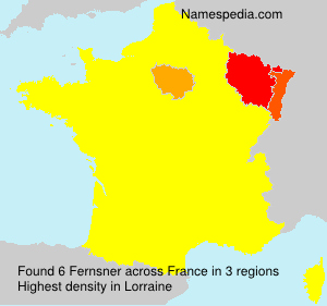 Surname Fernsner in France Surname Fernsner in France