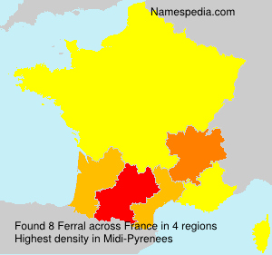 Surname Ferral in France Surname Ferral in France