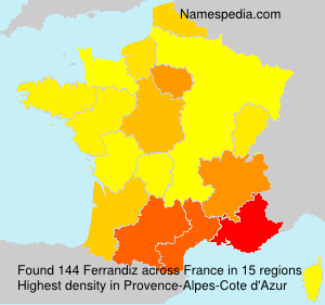 Surname Ferrandiz in France Surname Ferrandiz in France
