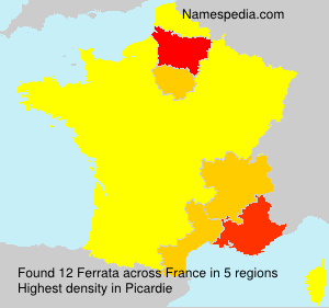 Surname Ferrata in France Surname Ferrata in France