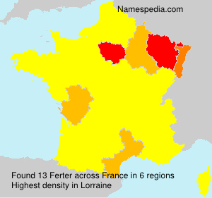 Surname Ferter in France Surname Ferter in France