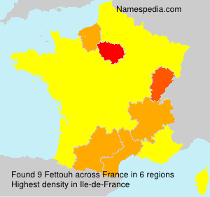 Surname Fettouh in France Surname Fettouh in France