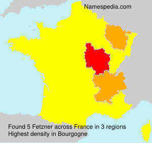 Surname Fetzner in France Surname Fetzner in France