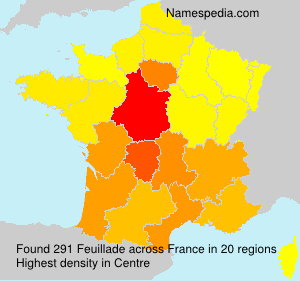Surname Feuillade in France Surname Feuillade in France