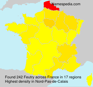 Surname Feutry in France