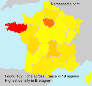 Surname Fiche in France Surname Fiche in France