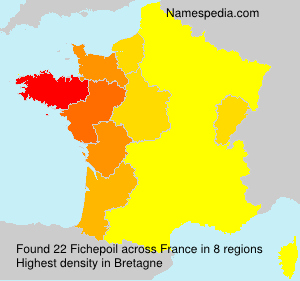 Surname Fichepoil in France Surname Fichepoil in France