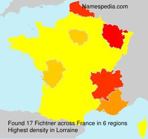 Surname Fichtner in France Surname Fichtner in France