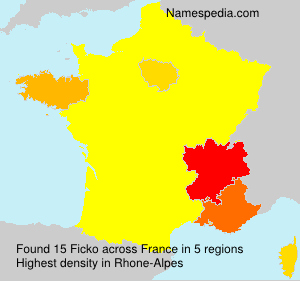 Surname Ficko in France Surname Ficko in France