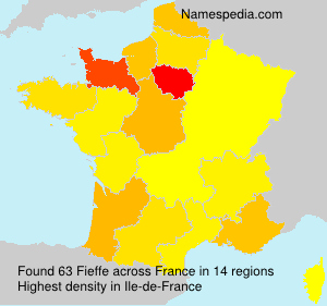 Surname Fieffe in France Surname Fieffe in France