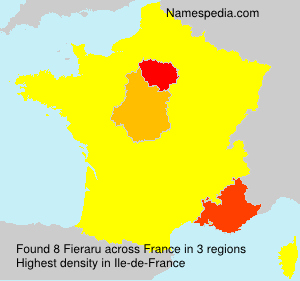 Surname Fieraru in France Surname Fieraru in France
