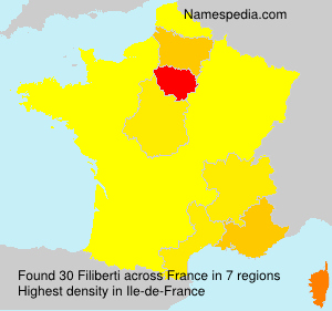Surname Filiberti in France Surname Filiberti in France