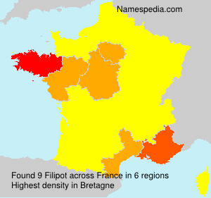 Surname Filipot in France Surname Filipot in France