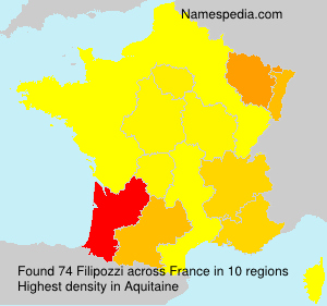 Surname Filipozzi in France Surname Filipozzi in France