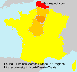 Surname Fiminski in France Surname Fiminski in France