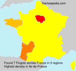 Surname Fingolo in France Surname Fingolo in France