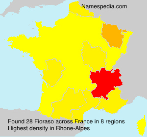 Surname Fioraso in France Surname Fioraso in France