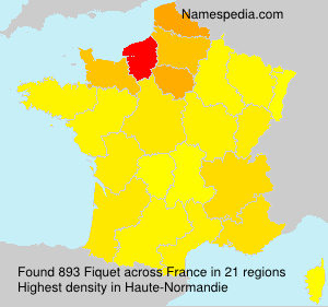 Surname Fiquet in France Surname Fiquet in France