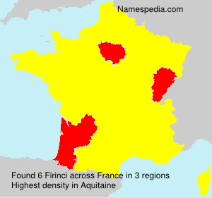 Surname Firinci in France Surname Firinci in France